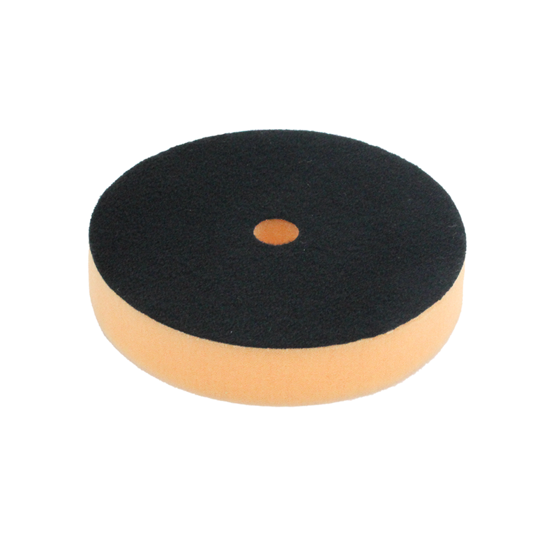 Boina de Espuma Laranja Lisa com Prato